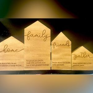 Table top home decor NWT